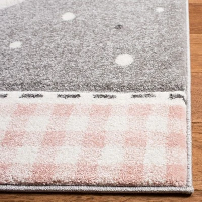 Carousel Kids CRK154 Power Loomed Area Rug - Safavieh 2 Carousel Kids CRK154 Power Loomed Area Rug - Safavieh - Image 2