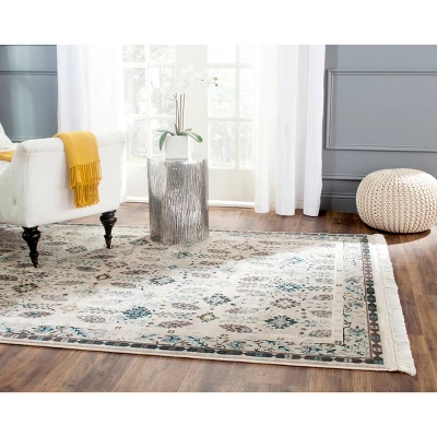 3'3"x5'3" Ombre Design Accent Rug Cream/Turquoise - Safavieh 2 3'3"x5'3" Ombre Design Accent Rug Cream/Turquoise - Safavieh - Image 2