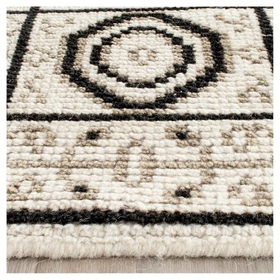 Ivory/Gray Abstract Tufted Runner - (2'3"x8' Runner) - Safavieh 1 Ivory/Gray Abstract Tufted Runner - (2'3"x8' Runner) - Safavieh