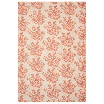 Torcy Outdoor Rug - Beige / Terracotta - Safavieh 4 Torcy Outdoor Rug - Beige / Terracotta - Safavieh - Image 4