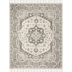 Ann Medallion Tufted Area Rug Light - Safavieh -Safavieh Rug Outlet Store GUEST 49fec58d b5b6 40b6 adb2 8e1e159b5005