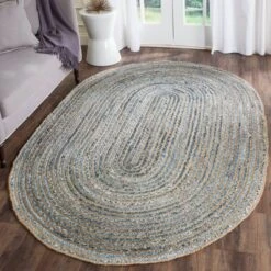 Hudson Stripe Area Rug Natural/Blue - Safavieh -Safavieh Rug Outlet Store GUEST 5a2ed93c 23b3 4cbc 8aa7 9369b883a187