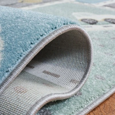 Carousel Kids CRK193 Power Loomed Area Rug - Safavieh 4 Carousel Kids CRK193 Power Loomed Area Rug - Safavieh - Image 4