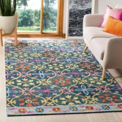Kaitlyn Shapes Hooked Rug - Safavieh -Safavieh Rug Outlet Store GUEST 627cdb30 65de 4363 8cdb 20b65fe7e60b