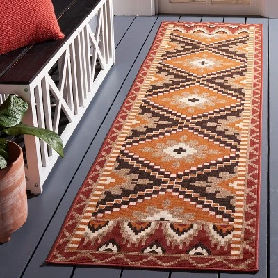 Veranda VER096 Power Loomed Indoor/Outdoor Area Rug - Safavieh 1 Veranda VER096 Power Loomed Indoor/Outdoor Area Rug - Safavieh