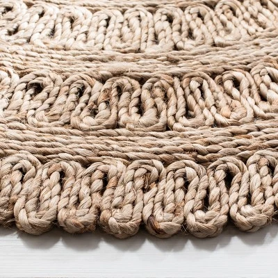 Natural Fiber NF165 Hand Woven Area Rug - Safavieh 2 Natural Fiber NF165 Hand Woven Area Rug - Safavieh - Image 2