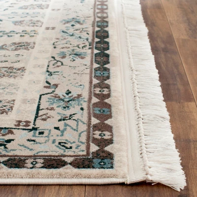 3'3"x5'3" Ombre Design Accent Rug Cream/Turquoise - Safavieh 1 3'3"x5'3" Ombre Design Accent Rug Cream/Turquoise - Safavieh