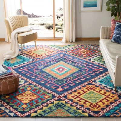 Aspen APN516 Hand Tufted Area Rug - Safavieh 1 Aspen APN516 Hand Tufted Area Rug - Safavieh