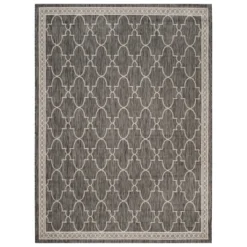 Brielle Outdoor Rug - Black / Beige - Safavieh -Safavieh Rug Outlet Store GUEST 9301f267 6122 405b a0d1 605c703e3638