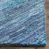 Blue Swirl Tufted Accent Rug 4'x6' - Safavieh