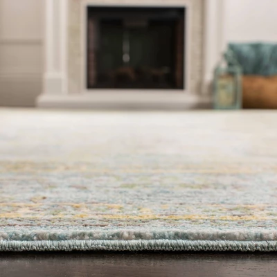 2'3"x8' Runner Valencia Rug Light Blue/Turquoise - Safavieh 2 2'3"x8' Runner Valencia Rug Light Blue/Turquoise - Safavieh - Image 2