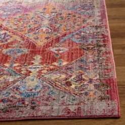 Medallion Loomed Square Area Rug 7'X7' - Safavieh