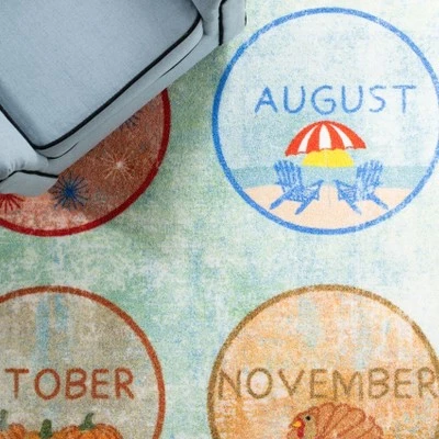 Kids Playhouse KPH256 Power Loomed Area Rug - Safavieh 5 Kids Playhouse KPH256 Power Loomed Area Rug - Safavieh - Image 5