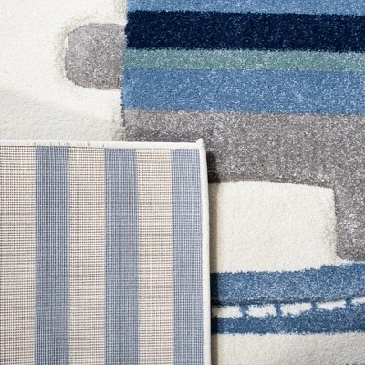 Carousel Kids CRK126 Power Loomed Area Rug - Safavieh 6 Carousel Kids CRK126 Power Loomed Area Rug - Safavieh - Image 6