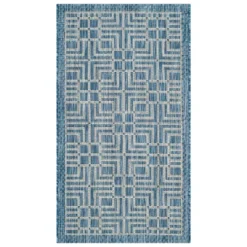 Poissy Outdoor Rug Navy/Gray - Safavieh -Safavieh Rug Outlet Store GUEST ad36718b d199 4195 9c7c c6f8f4bb2f84