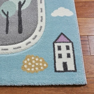 Carousel Kids CRK193 Power Loomed Area Rug - Safavieh 2 Carousel Kids CRK193 Power Loomed Area Rug - Safavieh - Image 2