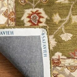 2'3"x8' Floral Tufted Runner Rug Moss Green/Ivory - Safavieh -Safavieh Rug Outlet Store GUEST b45f3150 7269 4002 98a8 553cc7c6d0e0