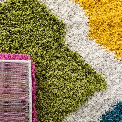 Shag Kids SGK562 Power Loomed Area Rug - Safavieh 2 Shag Kids SGK562 Power Loomed Area Rug - Safavieh - Image 2