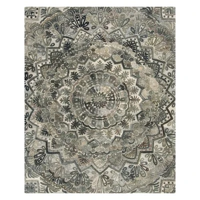 Lilly Medallion Tufted Rug - Safavieh 6 Lilly Medallion Tufted Rug - Safavieh - Image 6