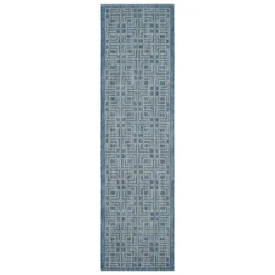 Poissy Outdoor Rug Navy/Gray - Safavieh -Safavieh Rug Outlet Store GUEST d425b51b 1919 4a80 bc5e f58187a4cead