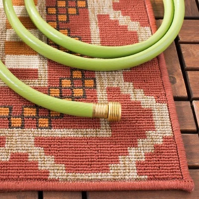 Veranda VER096 Power Loomed Indoor/Outdoor Area Rug - Safavieh 2 Veranda VER096 Power Loomed Indoor/Outdoor Area Rug - Safavieh - Image 2