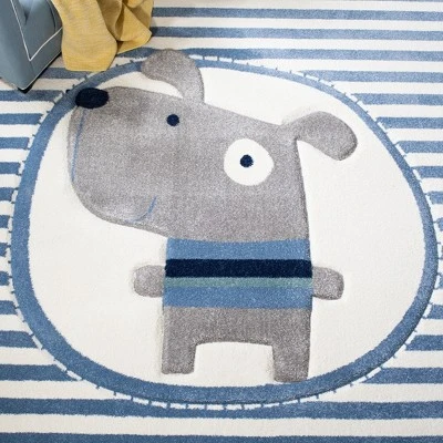 Carousel Kids CRK126 Power Loomed Area Rug - Safavieh 5 Carousel Kids CRK126 Power Loomed Area Rug - Safavieh - Image 5