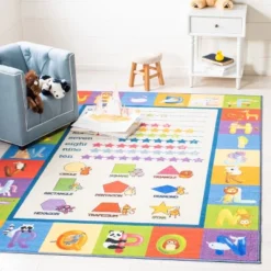 Kids Playhouse KPH225 Power Loomed Area Rug - Safavieh