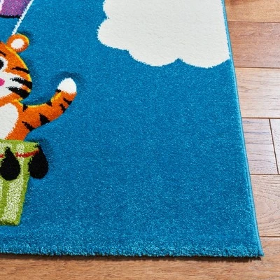 Carousel Kids CRK118 Power Loomed Area Rug - Safavieh 2 Carousel Kids CRK118 Power Loomed Area Rug - Safavieh - Image 2